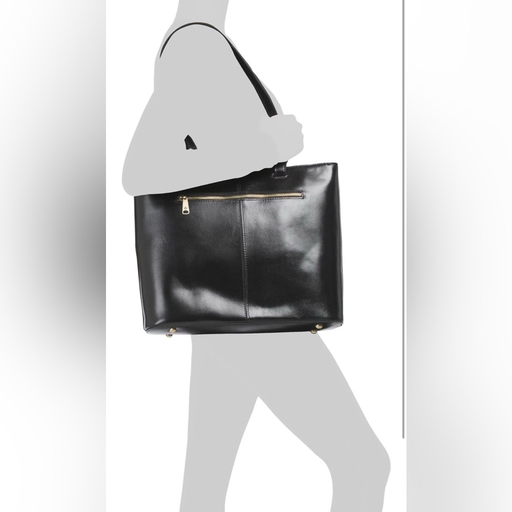 NWT Patricia Nash Braden Colorblock Leather Tote Bag. - Picture 3 of 4